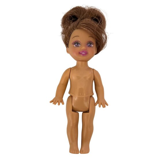 Set Of 6 Miniature Dolls Nude Including Ty Mattel 1999-2009 - Picture 2 of 14